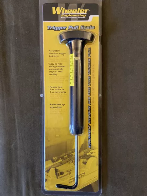 Wheeler Trigger Pull Scale Gauge-Handgun/Shotgun/Rifle 309-888 New