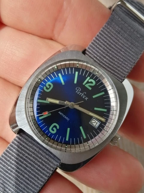 Belle montre chronographe vintage 36mm mécanique fonctionne | Kaufen