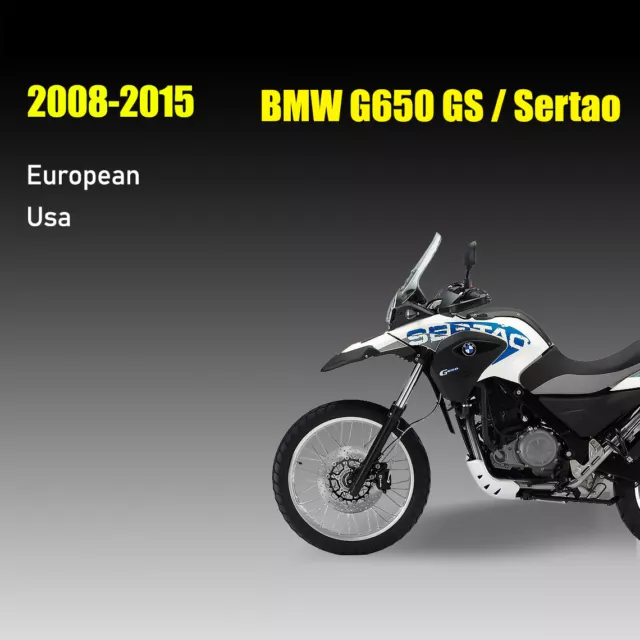 Service Workshop Manual for BMW G650 gs Sertao | 2008-2015