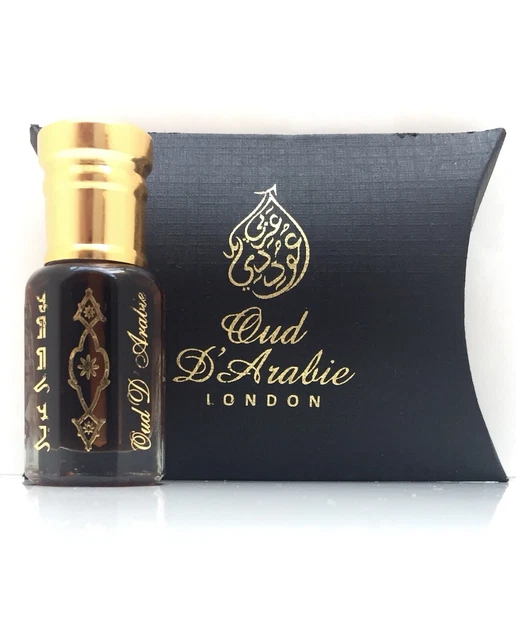 Huile De Parfum Noir Musc (Misk) 6ml - OUD D'ARABIE LONDON, Qualité Premium, Neuf