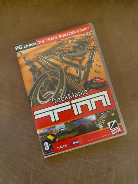 TrackMania jeu PC dvd-rom
