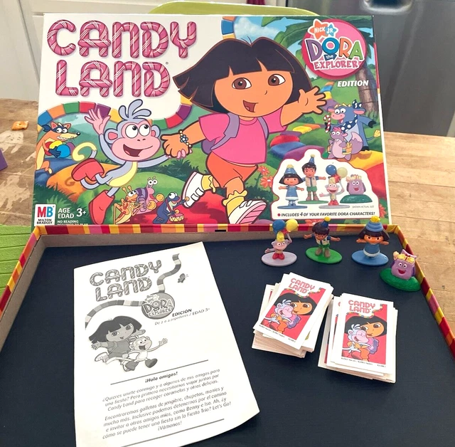 DORA THE EXPLORER Edition CANDY LAND Nickelodeon 2005 Hasbro 100