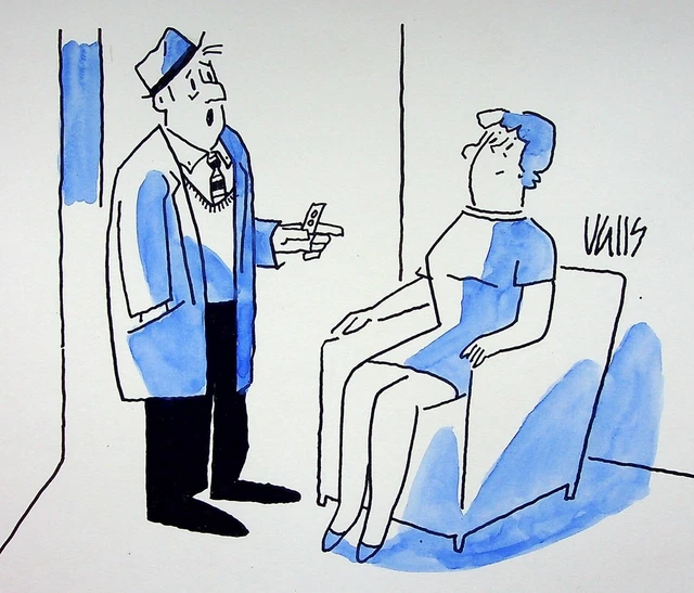[HUMOUR - PRESSE] Guy VALLS : Plaisanterie conjugale - Dessin Original ...