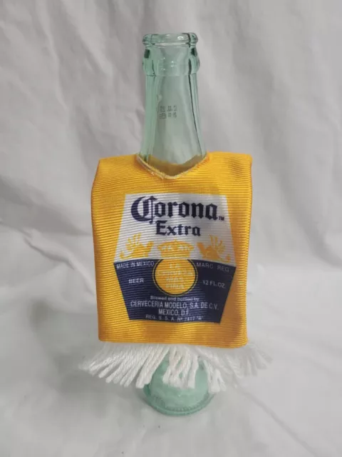 LOT of 10 - CORONA Beer Bottle Poncho Coozie w/ Fringe Cinco De Mayo