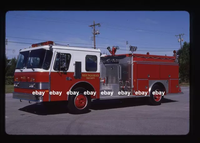 Orlando FL E5 Sutphen pumper Fire Apparatus Slide