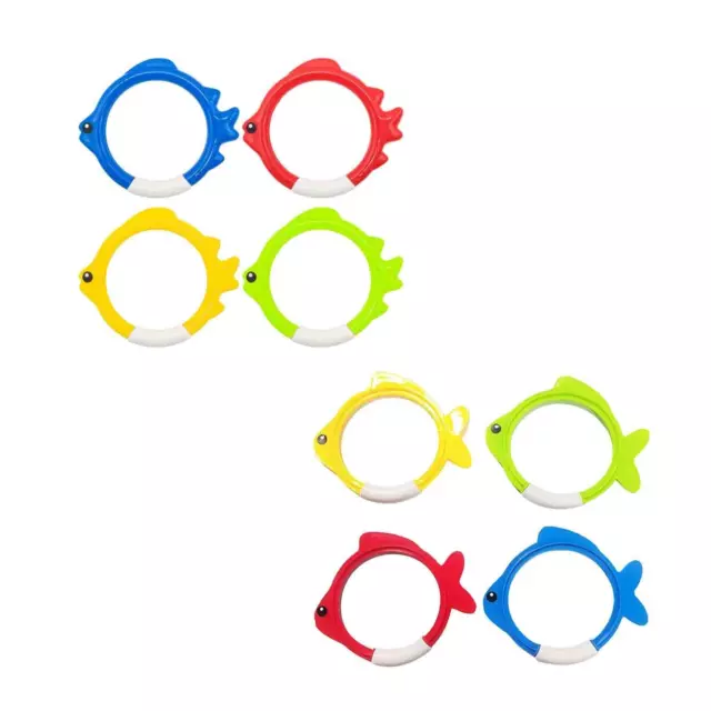 Fish Ring Summer Toys Underwater Rings for Sports Games