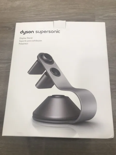 Dyson Supersonic 01559 Silver & Gray Hair-Dryer Exclusive Display Stand