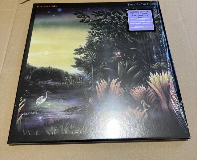 Fleetwood Mac Tango In The Night Super Deluxe Edition 3cd DVD Vinyl