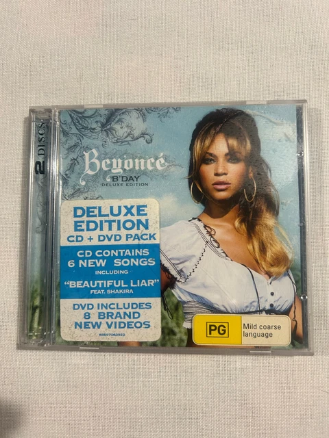 BEYONCE B'DAY DELUXE Edition CD + DVD Pack 2007 $8.26 - PicClick AU