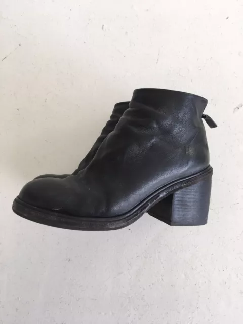 Marsell Leather Ankle Boots 38 La Garconne
