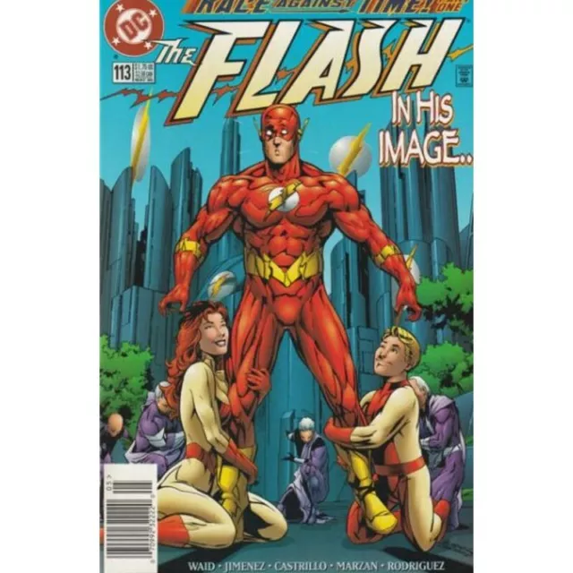 Flash (1987 series) #113 Newsstand in Very Fine condition. DC comics [f;