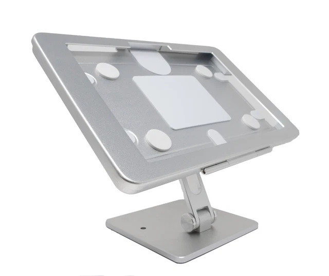 Set Di 2 Espositori Da Tavolo VITAdisplays, Formato DIN A4: Orizzontale A L E Verticale A T, In Plexiglass Trasparente