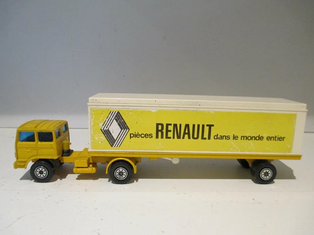 CAMION REMORQUE PORTE Voitures Majorette Echelle 1/60 EUR 18,00