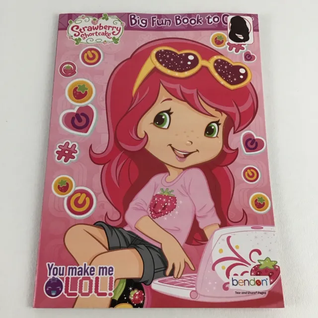 Strawberry Shortcake Coloring Activity Book You Make Me LOL Word Search Dots