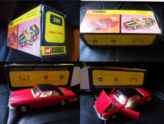 CORGI Toys No.286 - JAGUAR XJ12C AVEC SA BOITE
