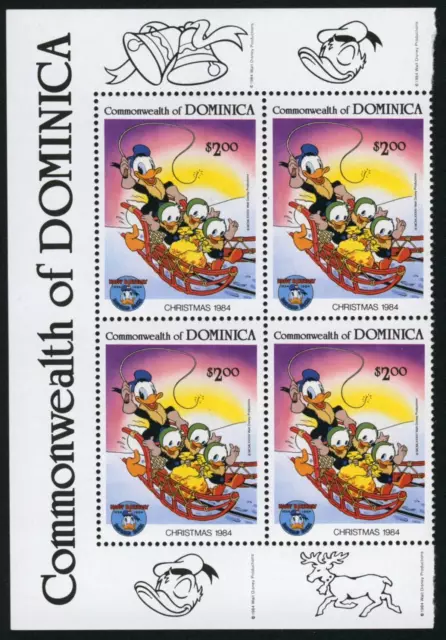 Rel Dominica No 842 Block 4 1984 MNH