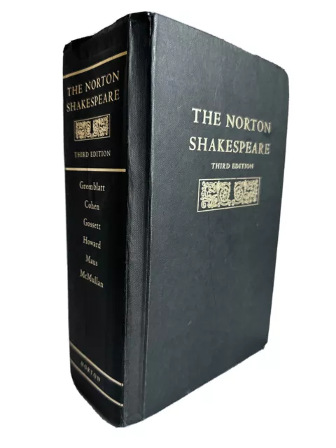The Norton Shakespeare: Third Edition - Hardcover, Good (Greenblatt, 2016)