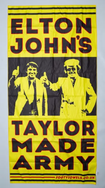 Watford Elton Johns Taylor Made Army microfibre beach towel with bag