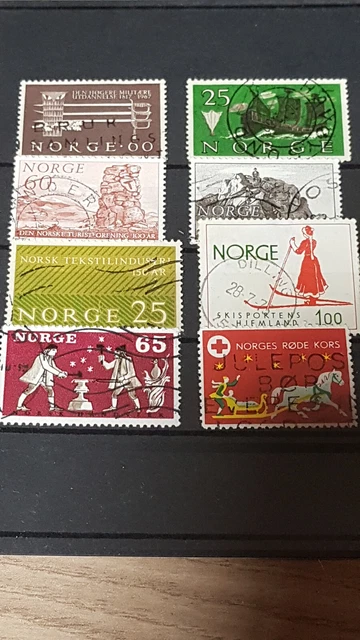 Konvolut / Lot 3 - alte Briefmarken aus Norwegen - Norge 2