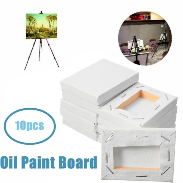 Primed Oil Acrylic Paint Frame Oil Paint Board Artist Canvas Painting Supplies