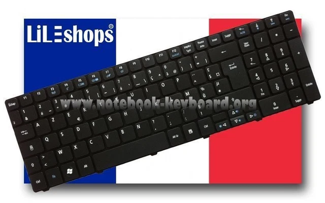 Clavier AZERTY Neuf Pour Acer Aspire - Modèle MP-09B26F0-4421 - Compatible PC Portable Acer