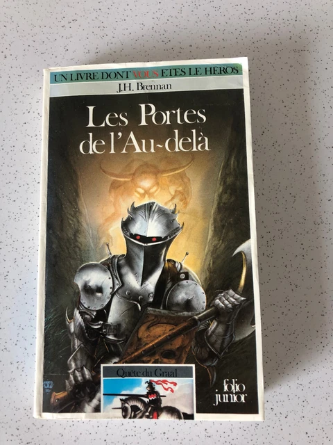 Livre-jeu LDVELH - Quasar, Temple Des Nuages, Tome 3 - Hachette - Bon état