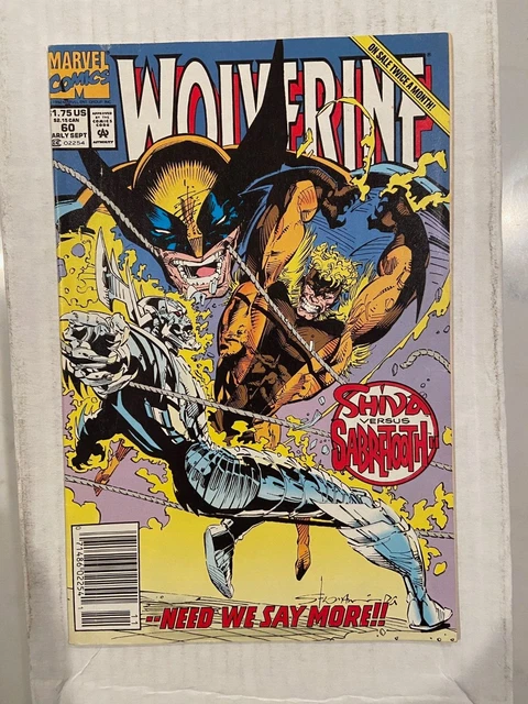 Wolverine #60 Comic Book  1st Full App Kestrel