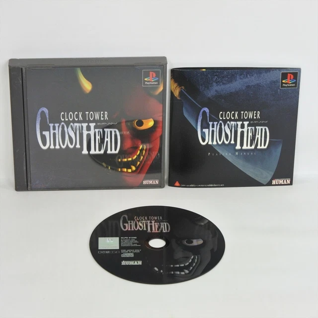 CLOCK TOWER GHOST HEAD PS1 Playstation For JP System p1 24.00 PicClick