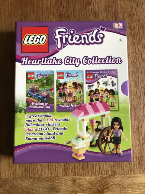 Lego Friends Heartlake City Collection of Books & Lego Toy Set  BRAND NEW SEALED