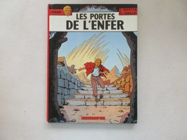 Lefranc Les Portes De L'enfer Etat Be Edition Originale 1978