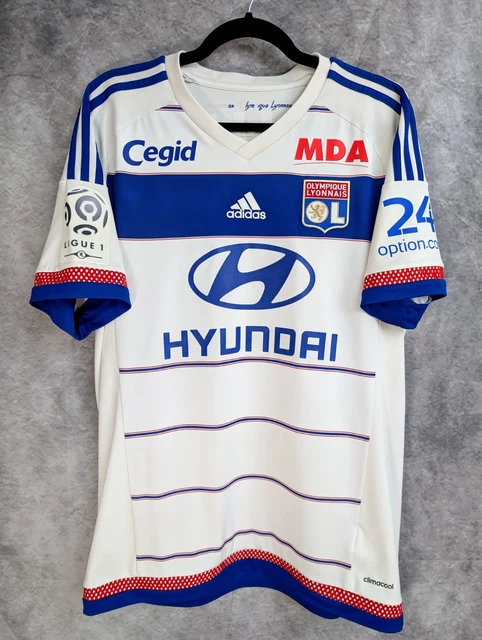Maillot Extérieur Olympique Lyonnais 2008/2009 – Taille S, Porté Par Dickenmann