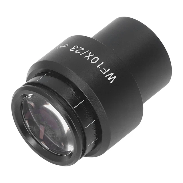 30mm Interface Microscope Lens Wide Angle WF10X/23 Diopter Eyepiece With Sheath