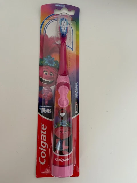 Colgate Trolls Battery Toothbrush NEW