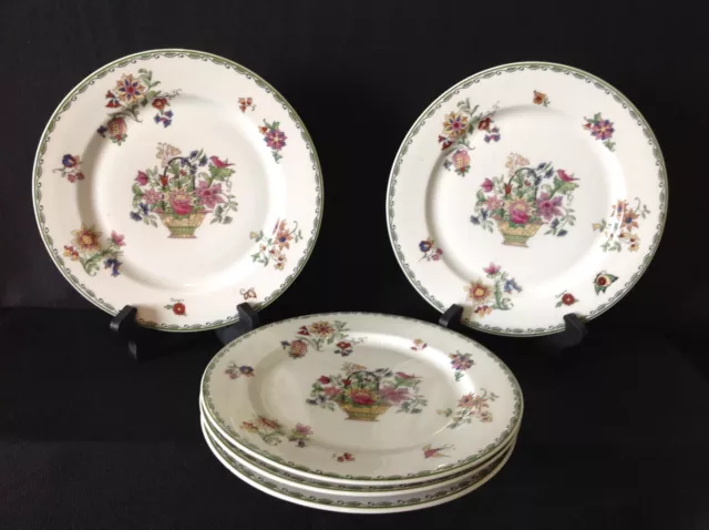 Syracuse China Roslyn Set of Five (5) Imperfect Luncheon Plates OPCO 1916