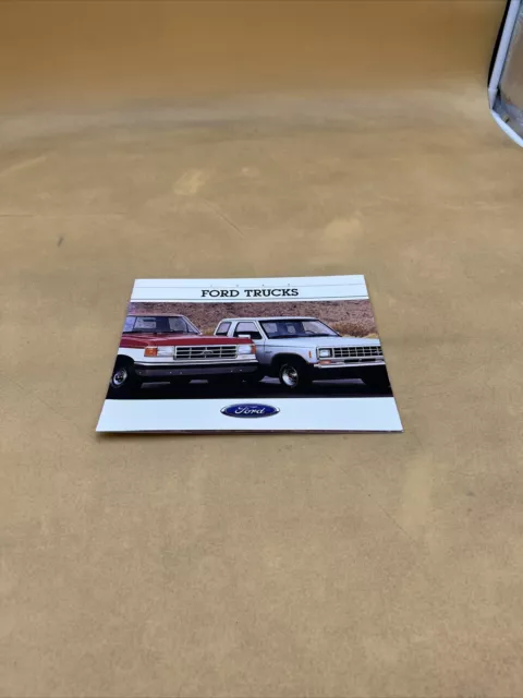 1988 Ford Trucks Dealer Showroom Sales Brochure Catalog Guide Booklet