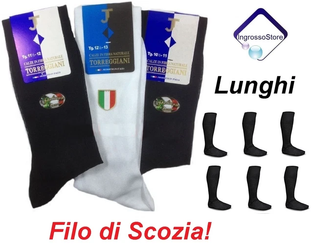 6 Paia Calze Uomo Pierre Cardin - 100% Cotone Made In Italy, Filo Di Scozia, Morbide Ed Eleganti - Foto 9