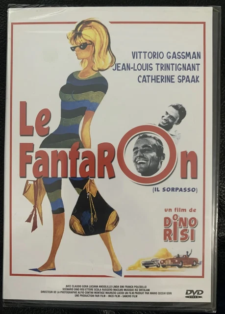 RARE/DVD/SCELLÉ « LE FANFARON » Dino RISI / TRINTIGNANT / SPAAK/GRAND CLASSIQUE