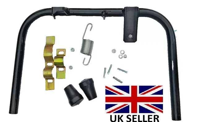 Black Reinforced Center Stand Kit For Piaggio Vespa PX 125 150 200 With Shoes
