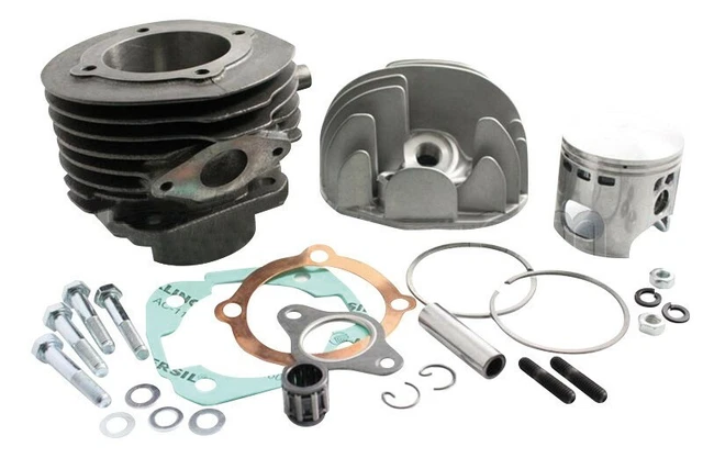 thumbnail image 2 of DR Performance 130cc Cylinder Kit For Piaggio Ape 50 – KT00015 – Cast Iron, 57mm Bore, 5 Transfer Ports – Made In Italy 2 of 4