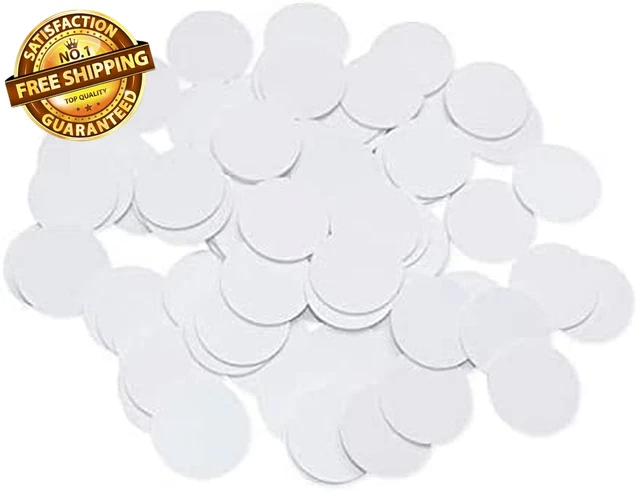 20 Pcs NTAG215 Chip NFC round Cards NFC 215 RFID Tag Compatible with Tagmo and A