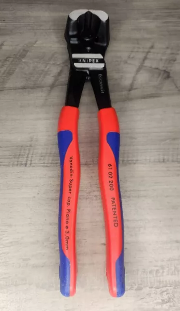 Knipex High Leverage Bolt End Cutting Nippers 8" 61 02 200. Free Shipping. 2