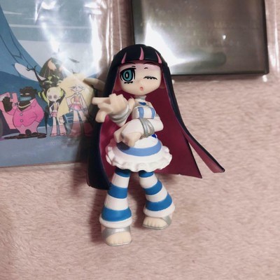 Panty and Stocking with Garterbelt Stocking Figure & Back Ground Card No box