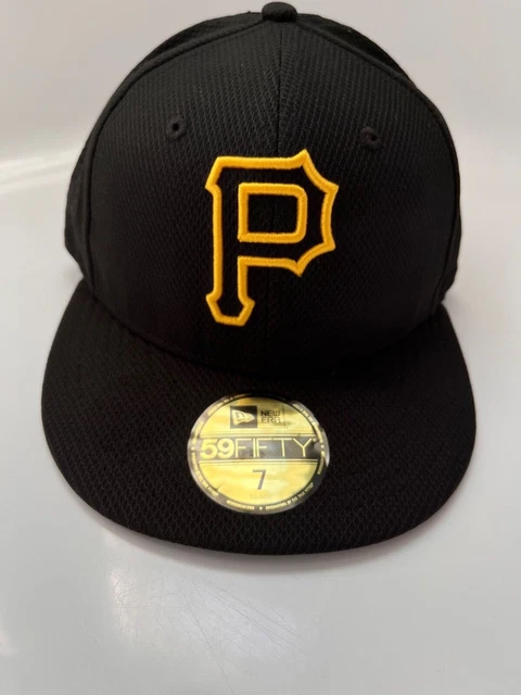 Pittsburgh Pirates New Era 59Fifty Fitted Hat. Size 7. NEW/NEVER WORN