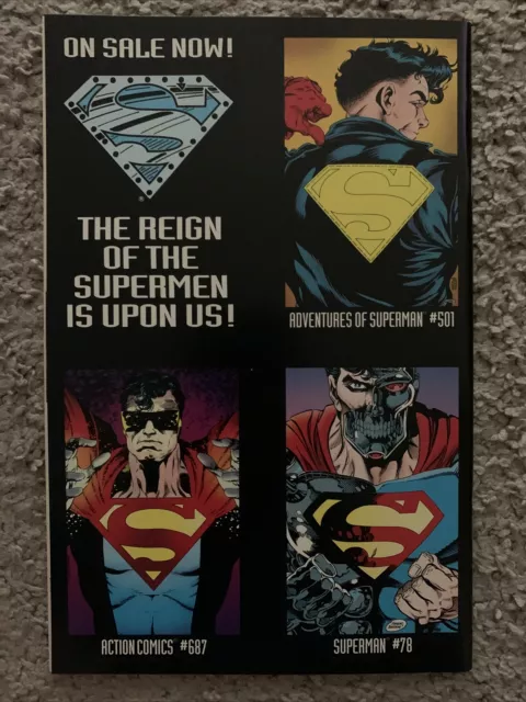 Superman: The Man of Steel #22 [Die-Cut Cover Edition] (Jun 1993, DC) 2