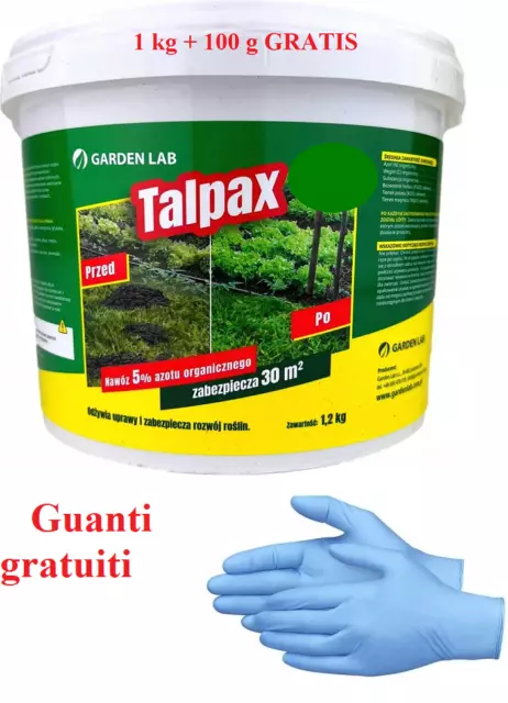Agente ecologico, parassiti del giardino Talpa 1 kg +100 g  IT,Consegna gratuita