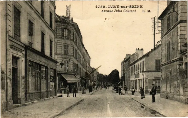 CPA IVRY-sur-SEINE Avenue Jules Coutant (869471)