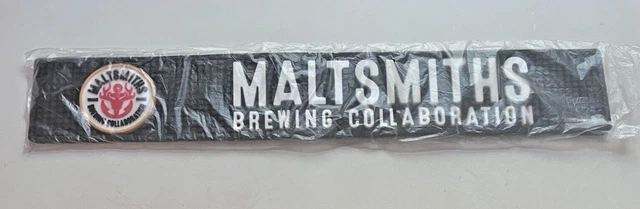 Maltsmiths Thick Rubber Bar Runner - Drink Pub Home Bar Mat Drinks Beer