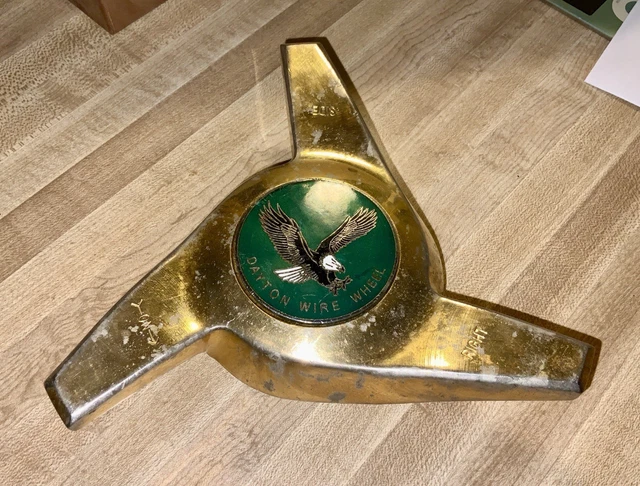 DAYTON WIRE WHEEL 3 Bar Knock Off Centers - 3 Total (2 Left