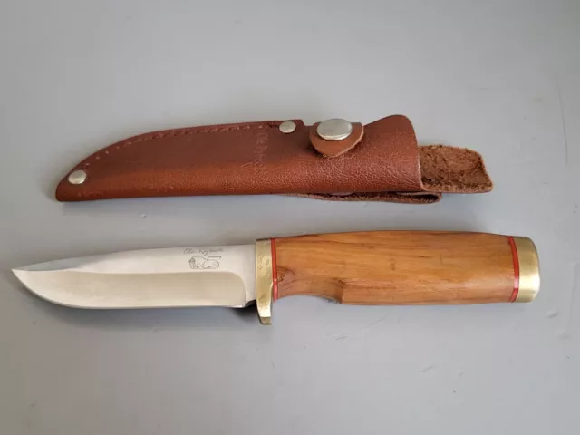 BELT KNIFE - Hunting Knife Ole Rybeck Norway - Leather Sheath - Design ...