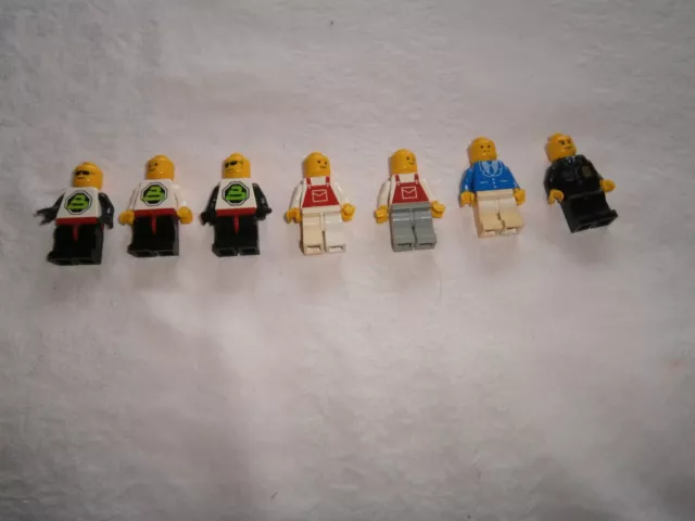 7 Lego Minifiguren  alte Figuren sammelfiguren
